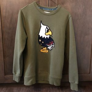Rare Pancoat Eagle Sweater w/ pockets